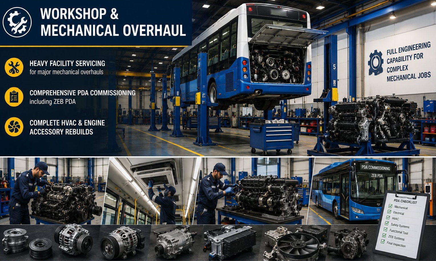 Workshop & Mechanical Overhaul